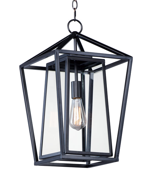 Maxim - 3178CLBK - One Light Outdoor Hanging Lantern - Artisan - Black