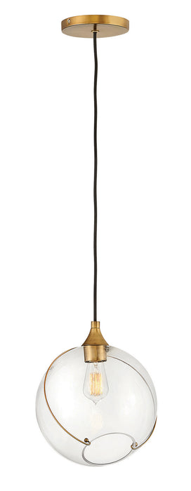 Hinkley - 30303HBR - One Light Pendant - Skye - Heritage Brass