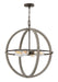 Hinkley - 3426DC - Six Light Chandelier - Bodie - Dark Cement