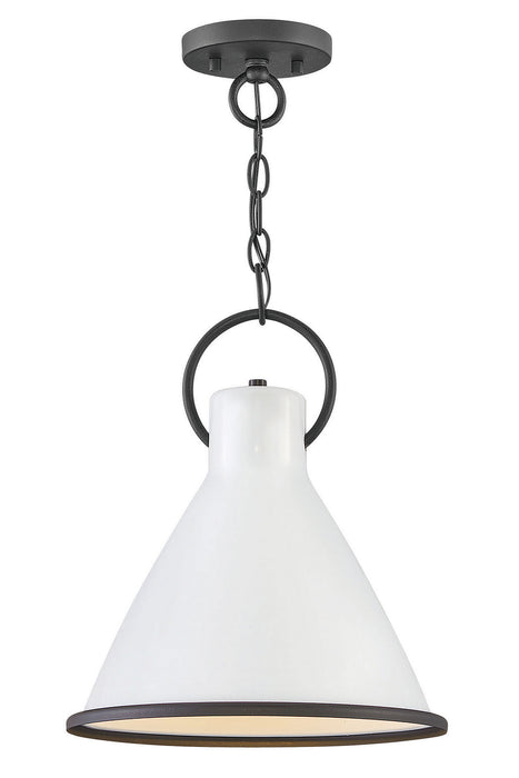 Hinkley - 3557PT - One Light Pendant - Winnie - Polished White