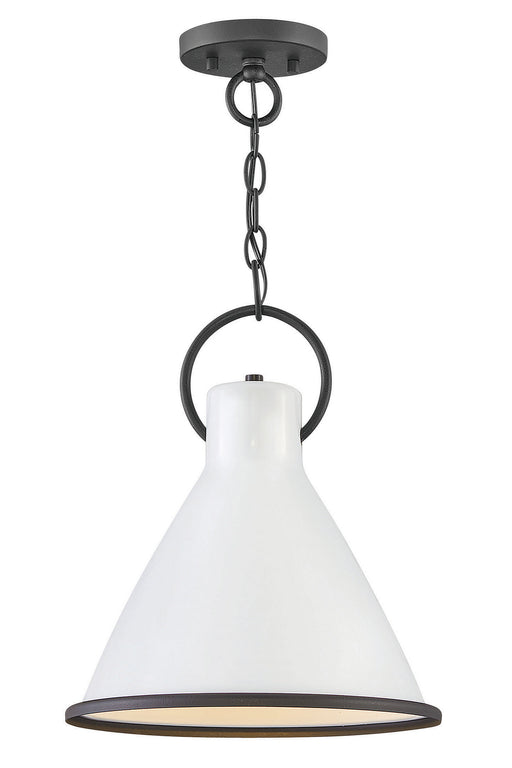 Hinkley - 3557PT - One Light Pendant - Winnie - Polished White