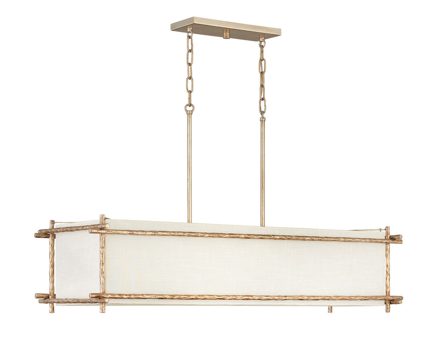 Hinkley - 3676CPG - Six Light Chandelier - Tress - Champagne Gold