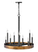 Hinkley - 3866WA - Nine Light Chandelier - Wells - Weathered Brass