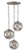 Hinkley - 29704WZ - Three Light Outdoor Lantern - Carson - Weathered Zinc