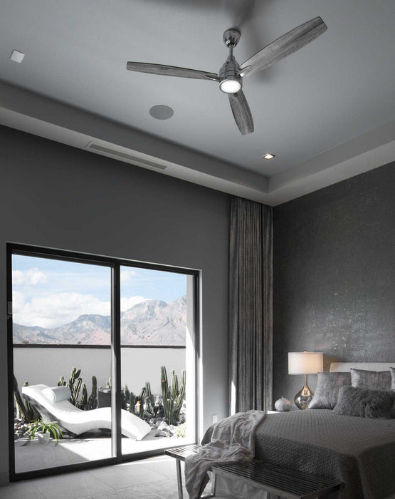 60``Ceiling Fan from the Farris collection in Brushed Nickel finish