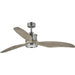 Progress Lighting - P250002-009-30 - 60``Ceiling Fan - Farris - Brushed Nickel