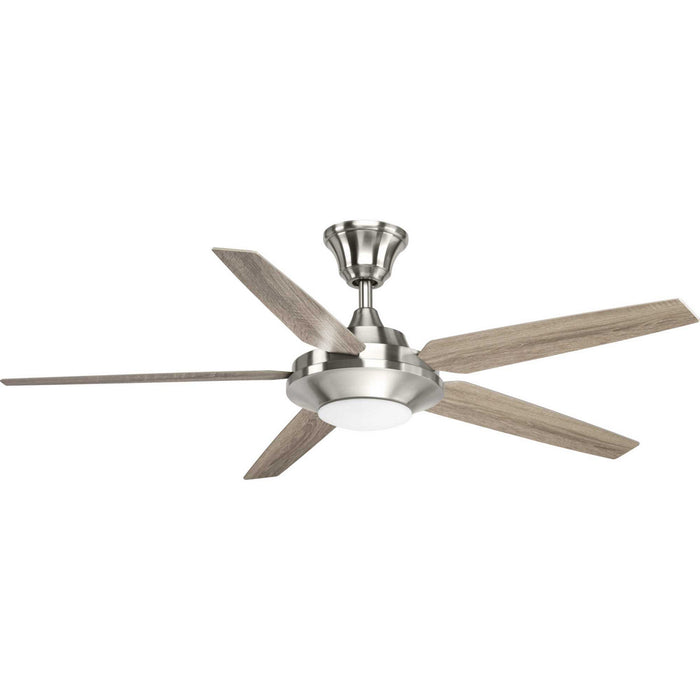 54``Ceiling Fan from the Signature Plus II collection in Brushed Nickel finish