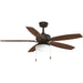 Progress Lighting - P2552-20 - 52``Ceiling Fan - Billows - Antique Bronze