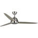 Progress Lighting - P2592-0930K - 60``Ceiling Fan - Oriole - Brushed Nickel