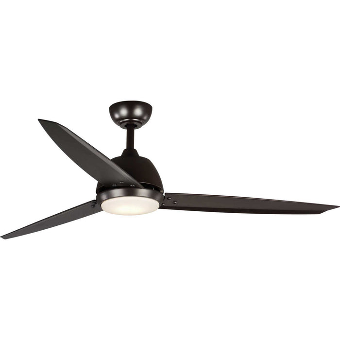 60``Ceiling Fan from the Oriole collection in Architectural Bronze finish
