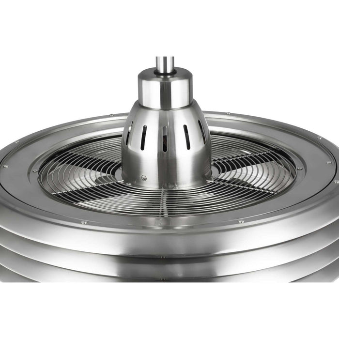 24``Ceiling Fan from the Sanford collection in Brushed Nickel finish