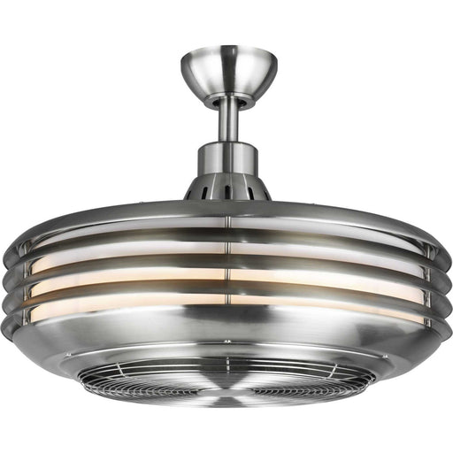 Progress Lighting - P2594-0930K - 24``Ceiling Fan - Sanford - Brushed Nickel
