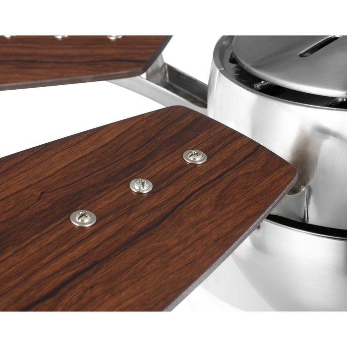 52``Ceiling Fan from the Olson collection in Brushed Nickel finish