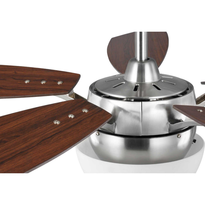 52``Ceiling Fan from the Olson collection in Brushed Nickel finish