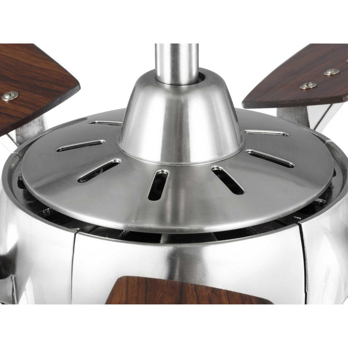 52``Ceiling Fan from the Olson collection in Brushed Nickel finish