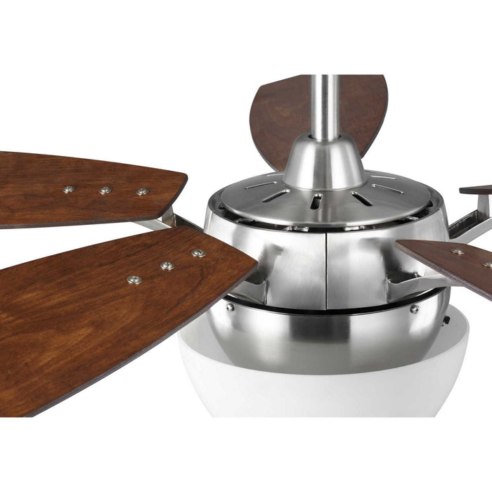 52``Ceiling Fan from the Olson collection in Brushed Nickel finish
