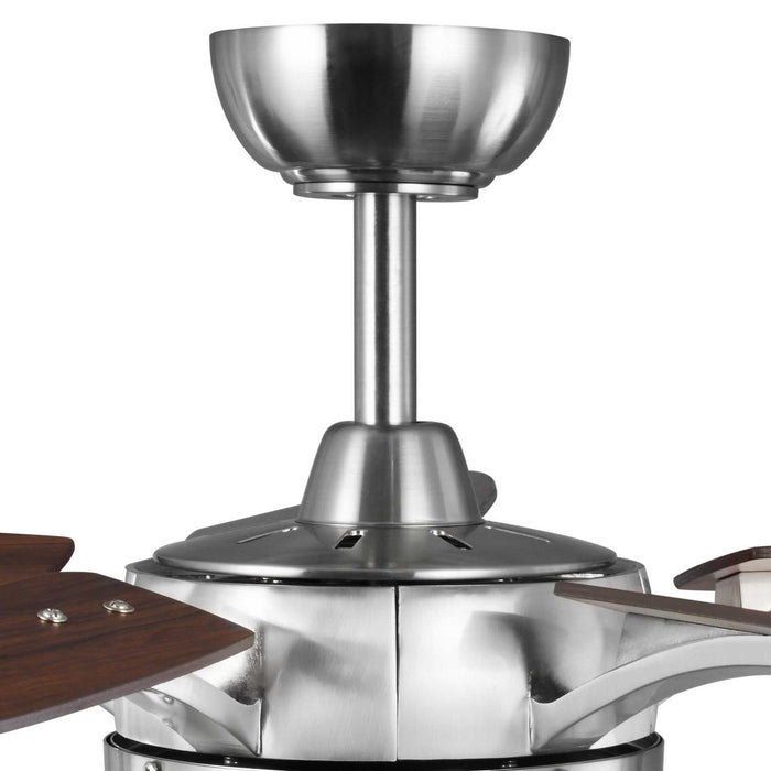 52``Ceiling Fan from the Olson collection in Brushed Nickel finish