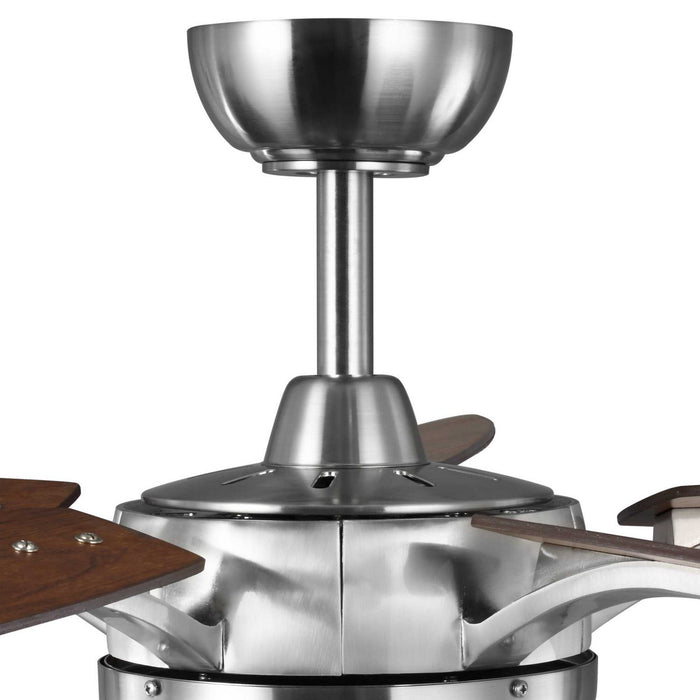 52``Ceiling Fan from the Olson collection in Brushed Nickel finish