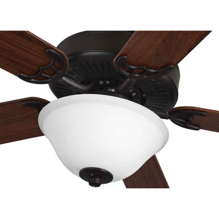 52``Ceiling Fan from the Builder Fan collection in Architectural Bronze finish