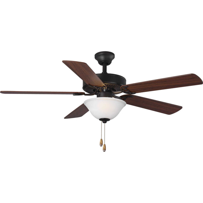 52``Ceiling Fan from the Builder Fan collection in Architectural Bronze finish