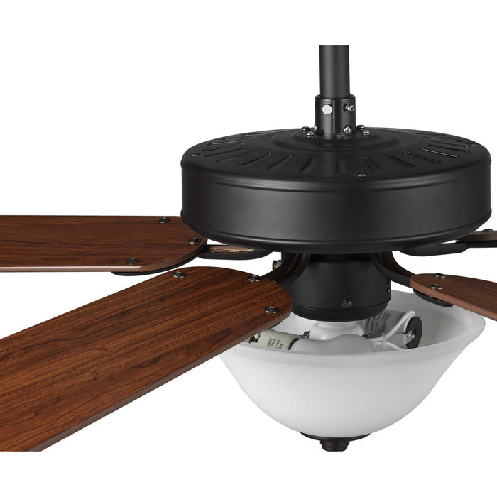 52``Ceiling Fan from the Builder Fan collection in Architectural Bronze finish