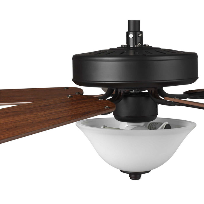 52``Ceiling Fan from the Builder Fan collection in Architectural Bronze finish