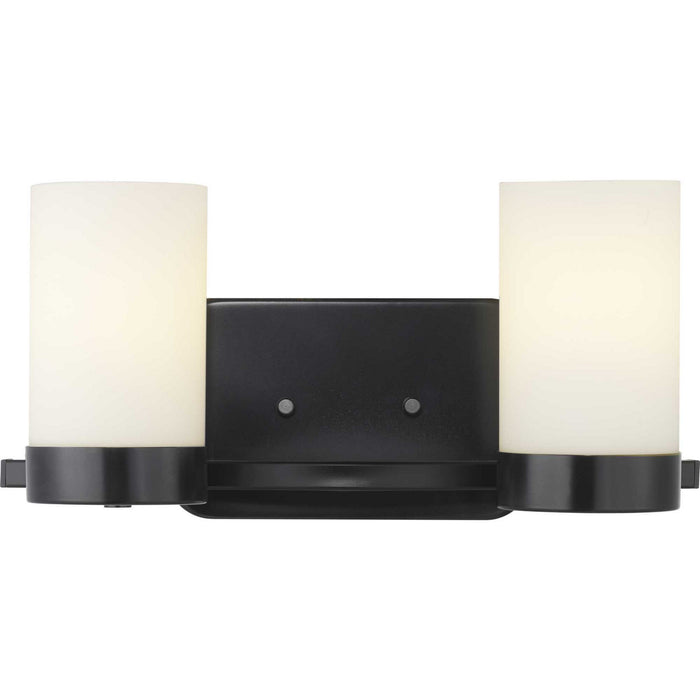 Two Light Bath from the Elevate collection in Black finish