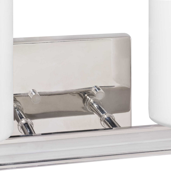Four Light Bath from the Lisbon collection in Polished Nickel finish