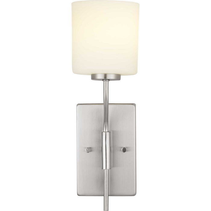 One Light Wall Bracket from the Tobin collection in Brushed Nickel finish