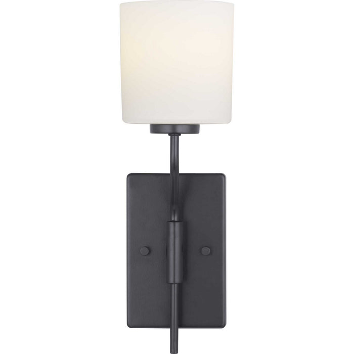 One Light Wall Bracket from the Tobin collection in Black finish