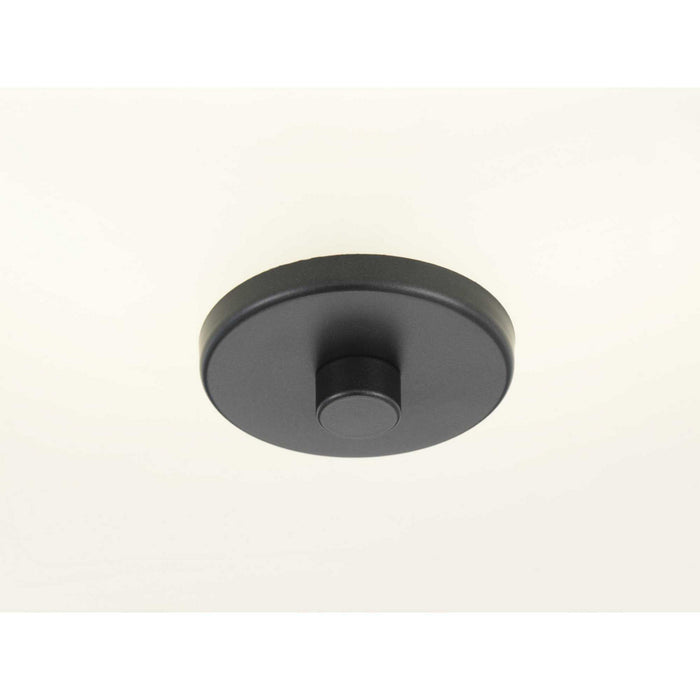 LED Semi-Flush from the Inspire collection in Graphite finish