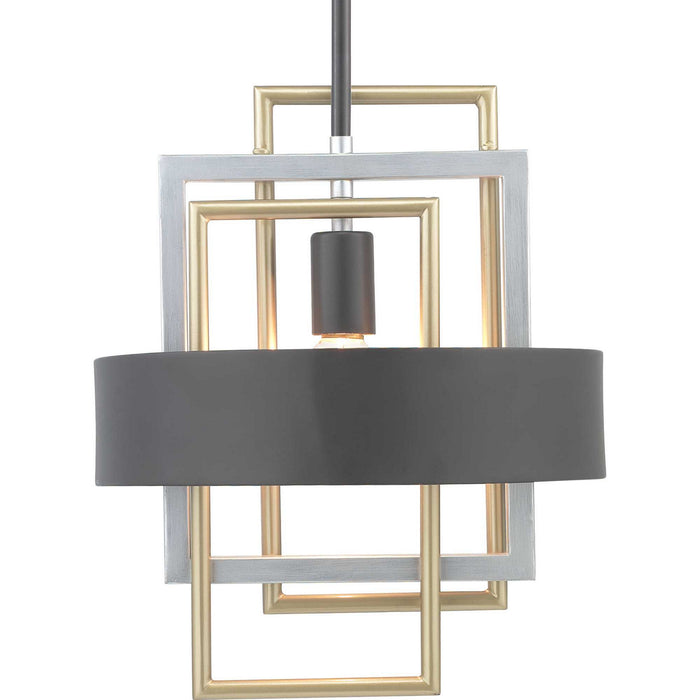 One Light Mini-Pendant from the Adagio collection in Black finish