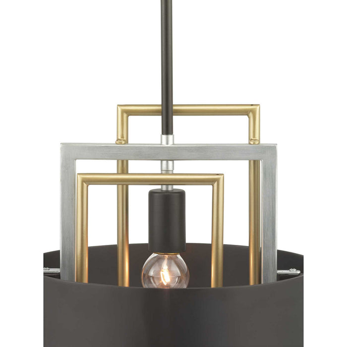 One Light Mini-Pendant from the Adagio collection in Black finish