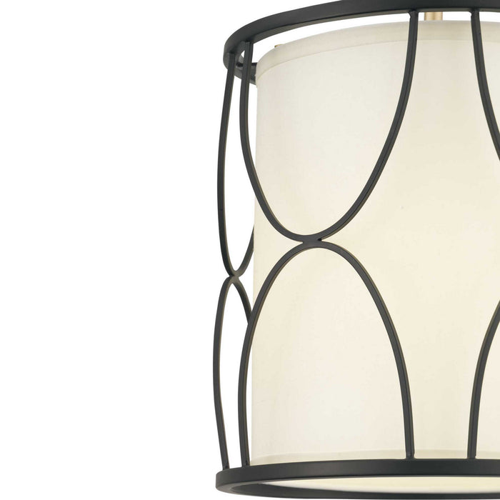 One Light Mini-Pendant from the Landree collection in Black finish
