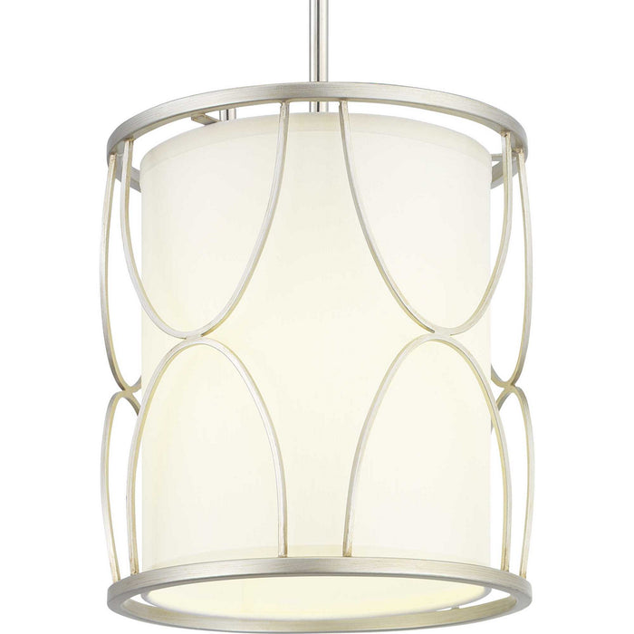 One Light Mini-Pendant from the Landree collection in Silver Ridge finish