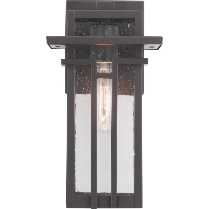 One Light Wall Lantern from the Boxwood collection in Antique Bronze finish