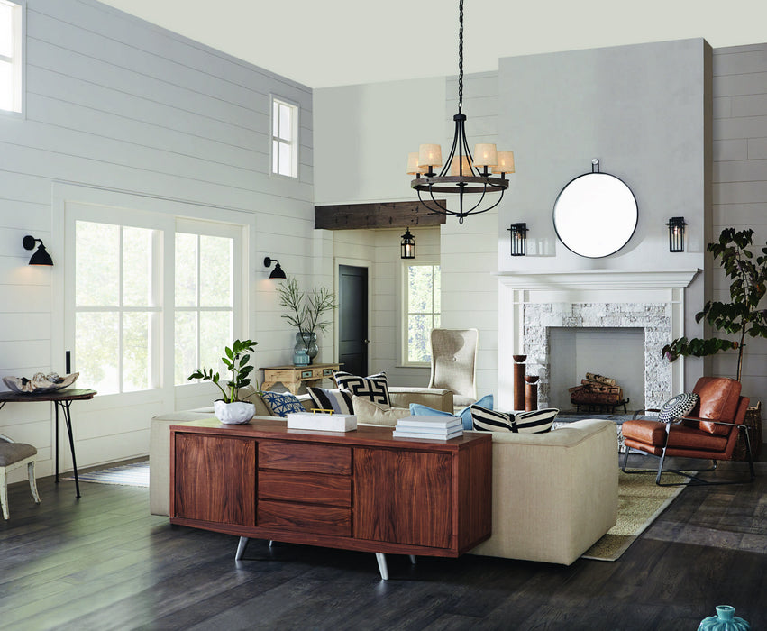 One Light Wall Lantern from the Boxwood collection in Antique Bronze finish