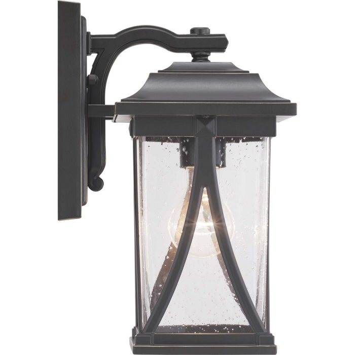One Light Wall Lantern from the Abbott collection in Antique Bronze finish