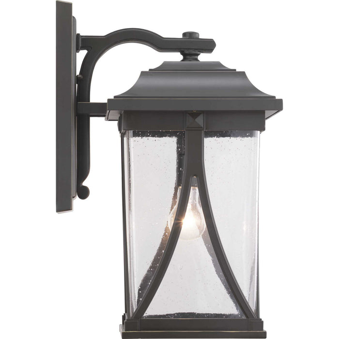 One Light Wall Lantern from the Abbott collection in Antique Bronze finish