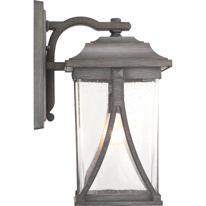 One Light Wall Lantern from the Abbott collection in Antique Pewter finish