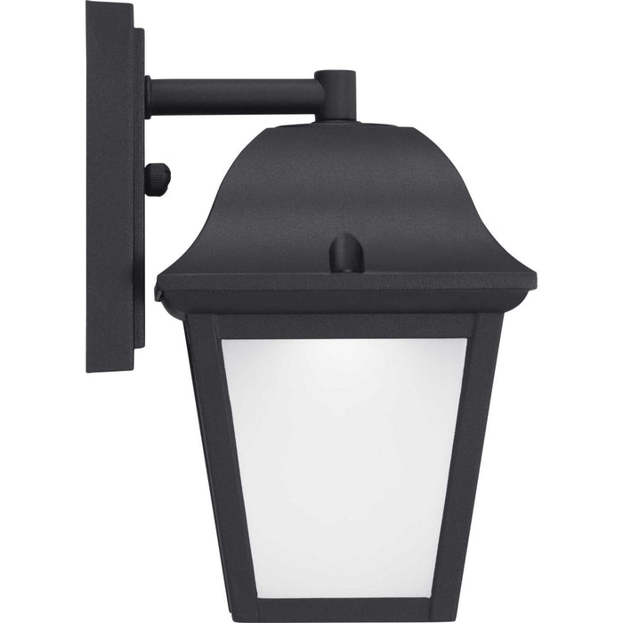 LED Wall Lantern from the Die-Cast LED Lantern collection in Black finish
