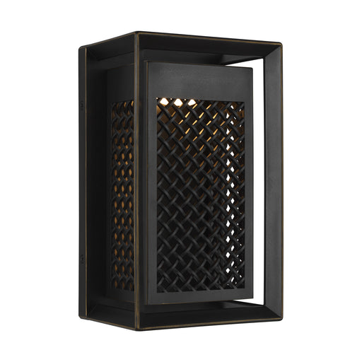 Generation Lighting - OL15100ANBZ-L1 - LED Outdoor Wall Sconce - Feiss - Milton - Antique Bronze