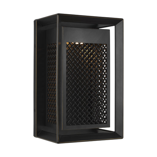 Generation Lighting - OL15101ANBZ-L1 - LED Outdoor Wall Sconce - Feiss - Milton - Antique Bronze