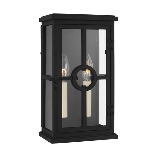 Generation Lighting - OL15300TXB - Two Light Outdoor Wall Lantern - BELLEVILLE - Textured Black