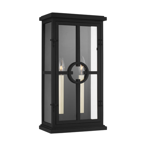 Generation Lighting - OL15301TXB - Two Light Outdoor Wall Lantern - BELLEVILLE - Textured Black