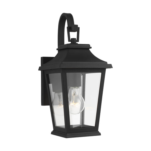 Generation Lighting - OL15400TXB - One Light Lantern - Warren - Textured Black