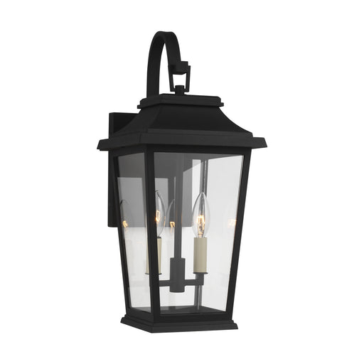 Generation Lighting - OL15401TXB - Two Light Lantern - Warren - Textured Black