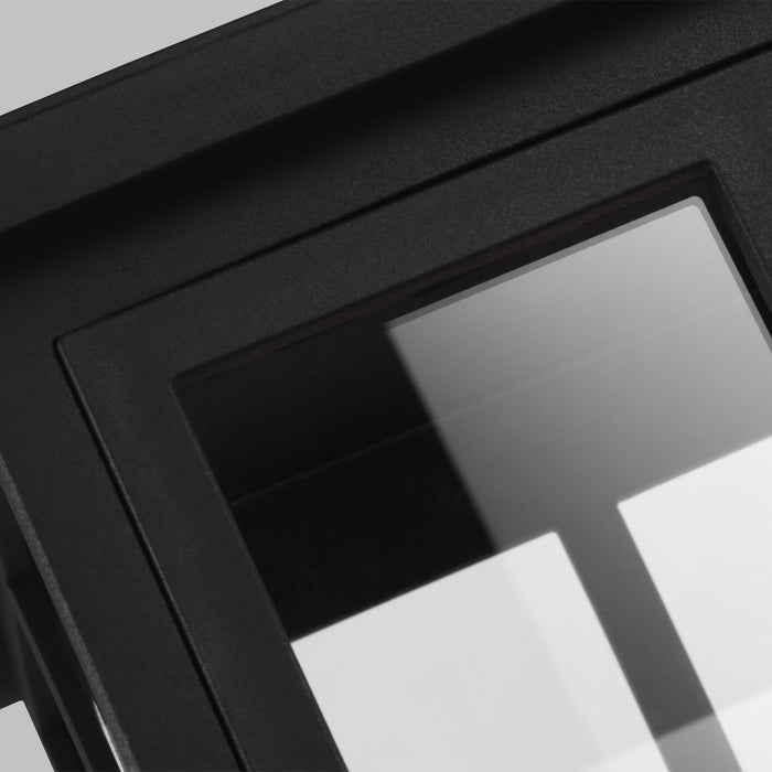 Three Light Lantern from the Warren collection in Textured Black finish