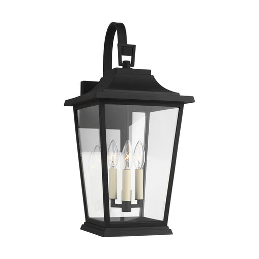 Generation Lighting - OL15402TXB - Three Light Lantern - Warren - Textured Black