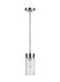 Generation Lighting - CP1001PN - One Light Pendant - Garrett - Polished Nickel